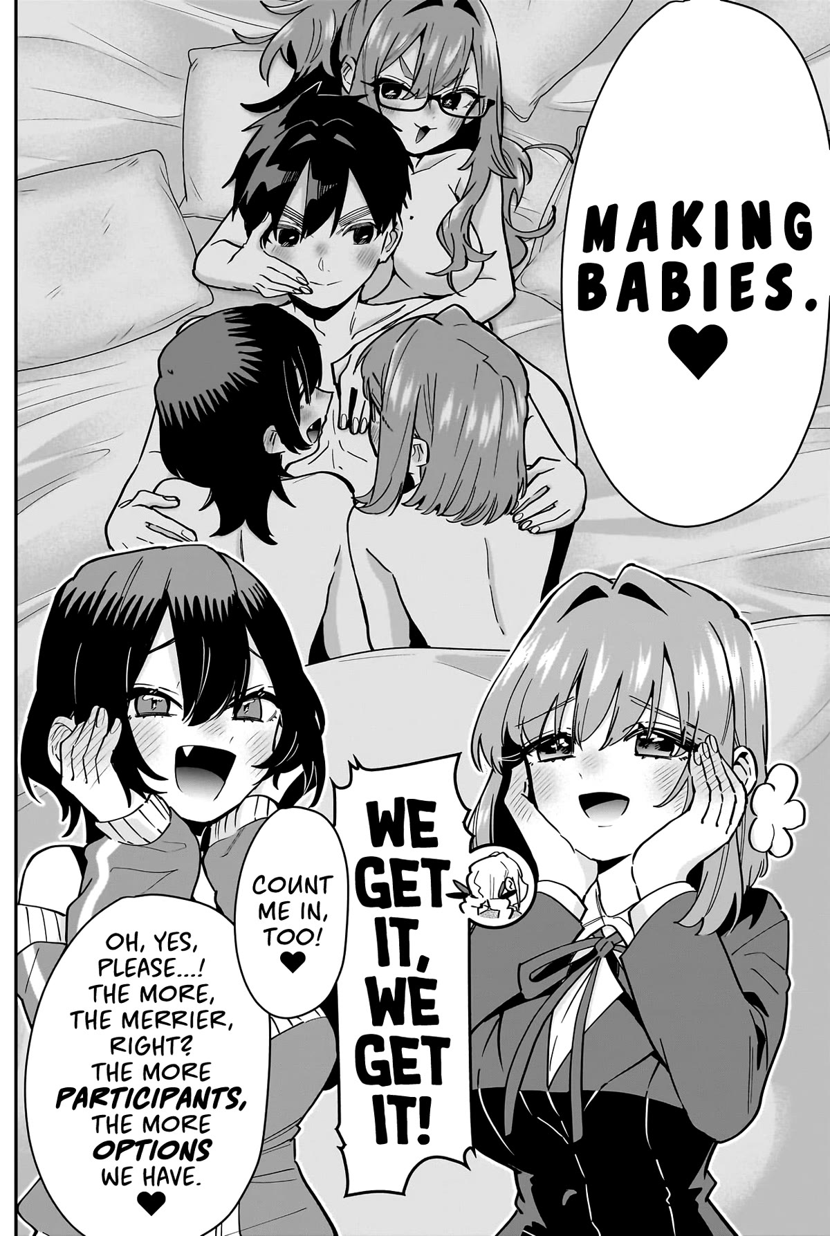 The 100 Girlfriends Who Really, Really, Really, Really, Really Love You Chapter 145 page 10 - Chapter 145: Rentarou's Family's Dreams of Married Life