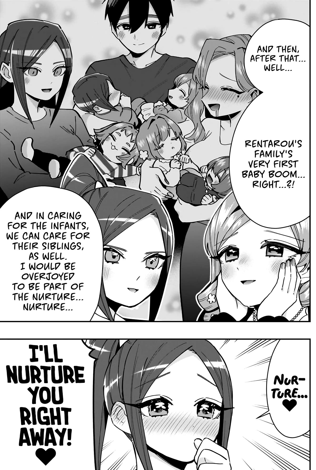 The 100 Girlfriends Who Really, Really, Really, Really, Really Love You Chapter 145 page 11 - Chapter 145: Rentarou's Family's Dreams of Married Life