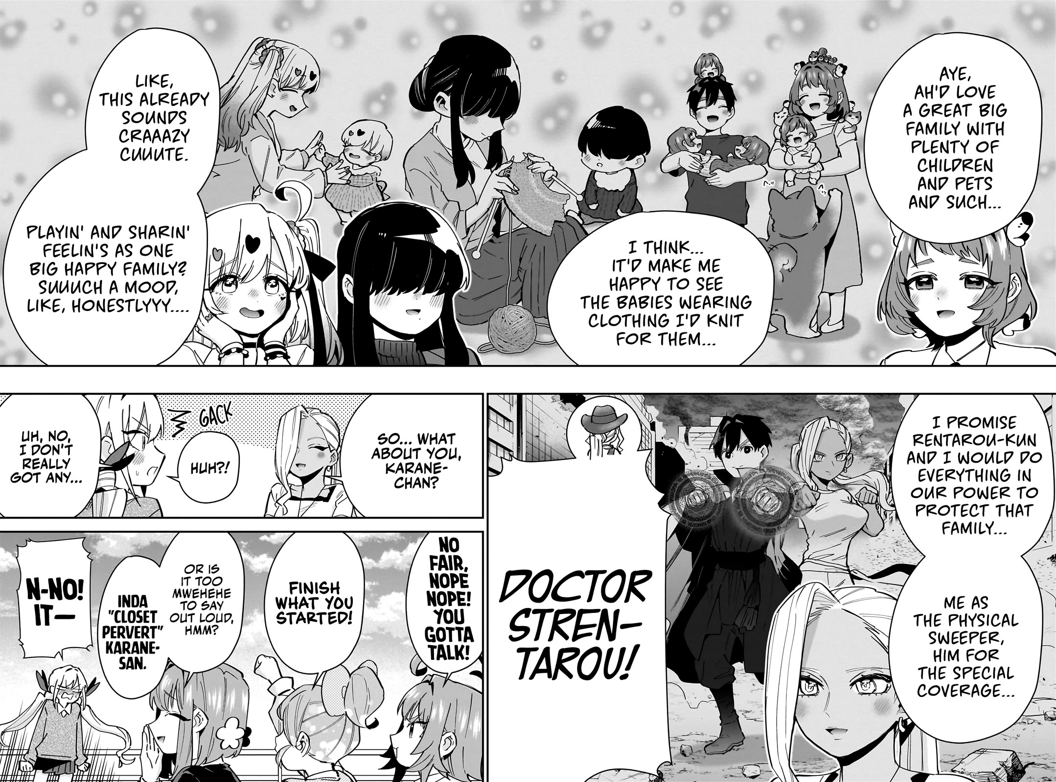 The 100 Girlfriends Who Really, Really, Really, Really, Really Love You Chapter 145 page 12 - Chapter 145: Rentarou's Family's Dreams of Married Life
