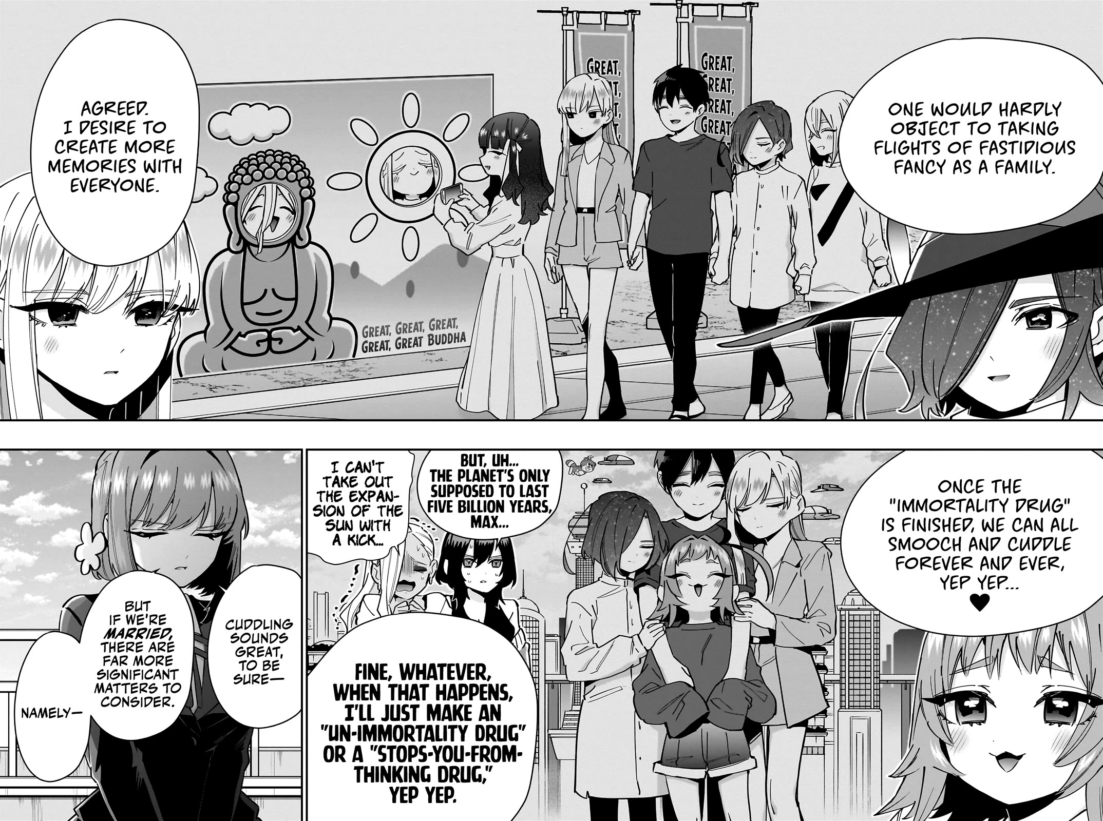 The 100 Girlfriends Who Really, Really, Really, Really, Really Love You Chapter 145 page 9 - Chapter 145: Rentarou's Family's Dreams of Married Life