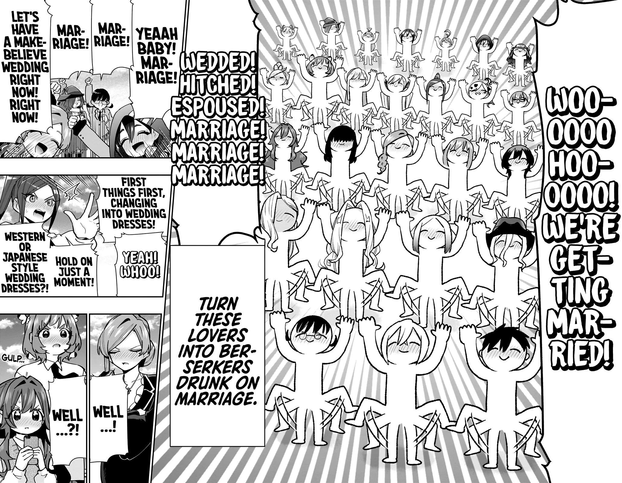 The 100 Girlfriends Who Really, Really, Really, Really, Really Love You Chapter 146 page 10 - Chapter 146: And Then They All Got Married