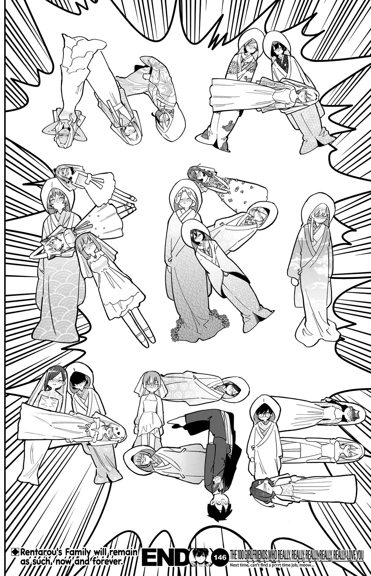 The 100 Girlfriends Who Really, Really, Really, Really, Really Love You Chapter 146 page 15 - Chapter 146: And Then They All Got Married