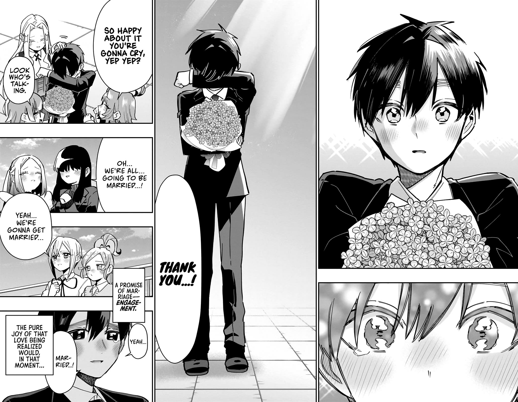 The 100 Girlfriends Who Really, Really, Really, Really, Really Love You Chapter 146 page 9 - Chapter 146: And Then They All Got Married