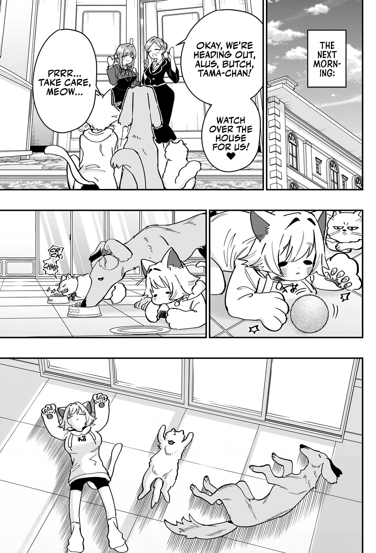 The 100 Girlfriends Who Really, Really, Really, Really, Really Love You Chapter 147 page 6 - Chapter 147: The Tama of a Wealthy Family (Are We in a Ghibli Movie Now?)