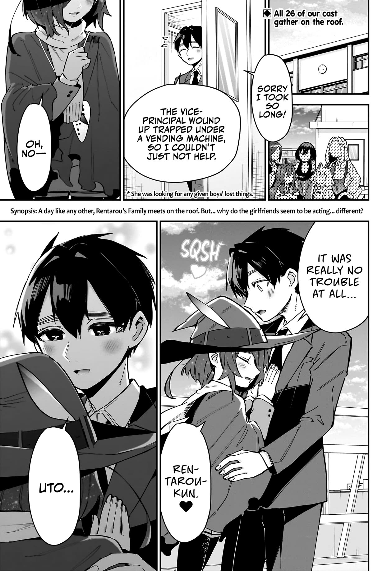 The 100 Girlfriends Who Really, Really, Really, Really, Really Love You Chapter 148 page 2 - Chapter 148: His Name. Returns (First Half)