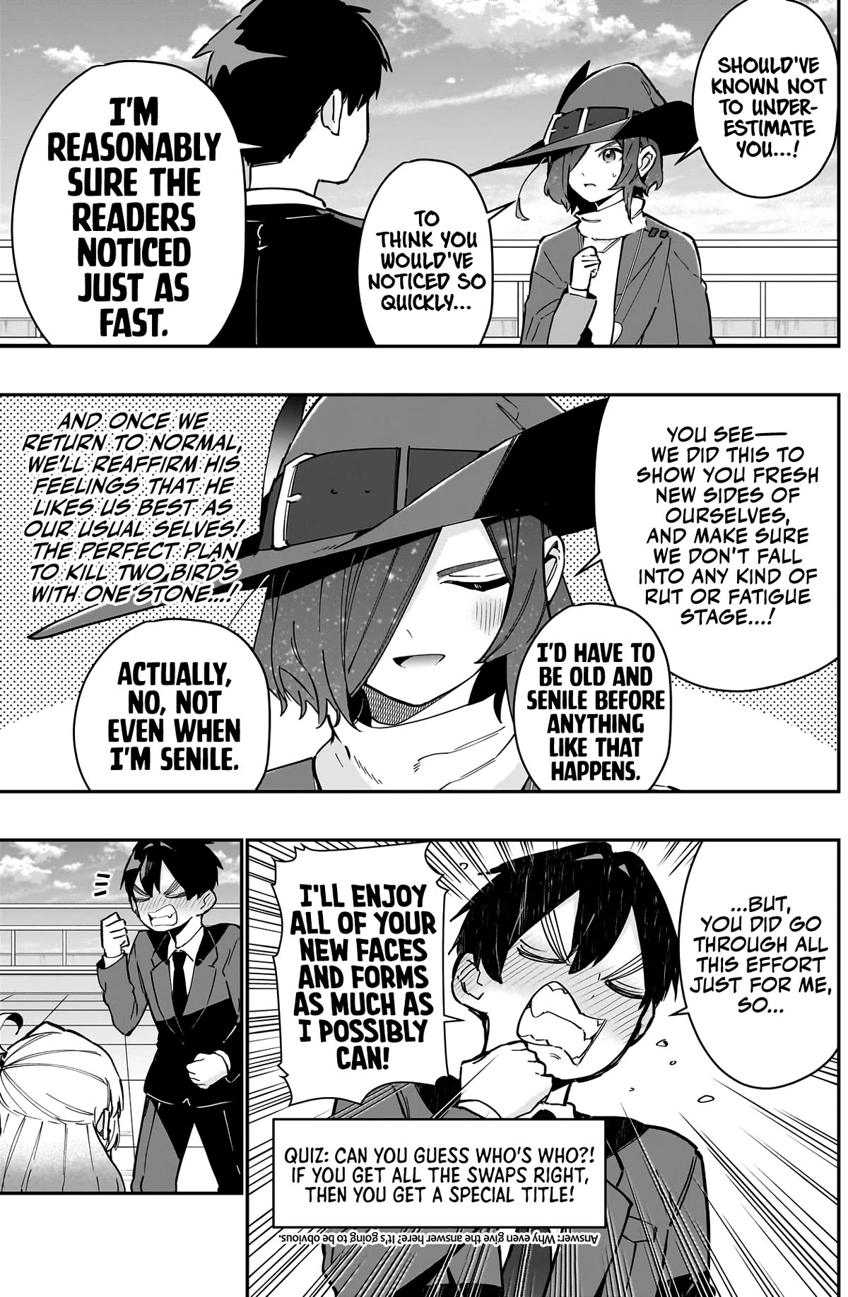 The 100 Girlfriends Who Really, Really, Really, Really, Really Love You Chapter 148 page 4 - Chapter 148: His Name. Returns (First Half)