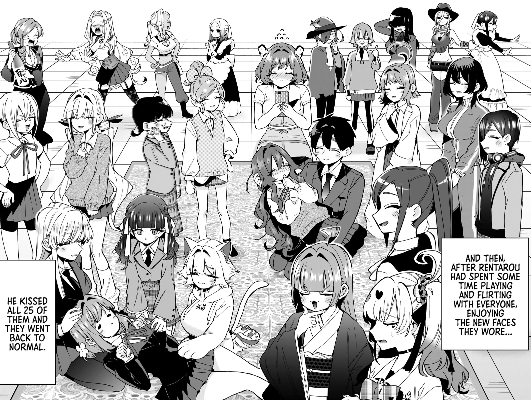 The 100 Girlfriends Who Really, Really, Really, Really, Really Love You Chapter 149 page 19 - Chapter 149: His Name. Returns (Second Half)