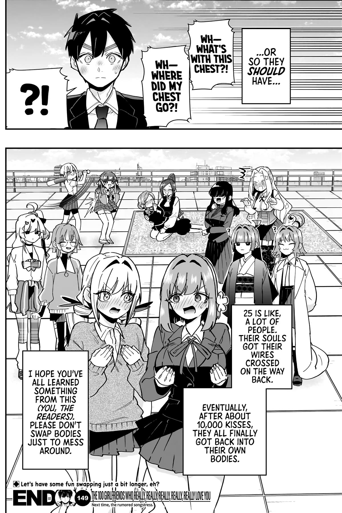 The 100 Girlfriends Who Really, Really, Really, Really, Really Love You Chapter 149 page 20 - Chapter 149: His Name. Returns (Second Half)