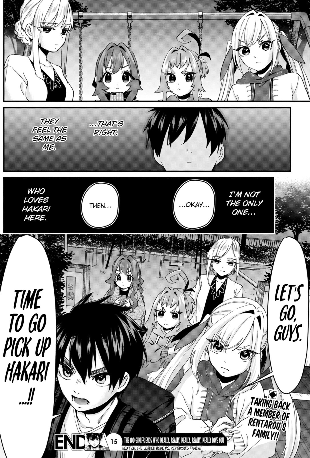 The 100 Girlfriends Who Really, Really, Really, Really, Really Love You Chapter 15 page 21 - Chapter 15: The Reason Behind the Farewell