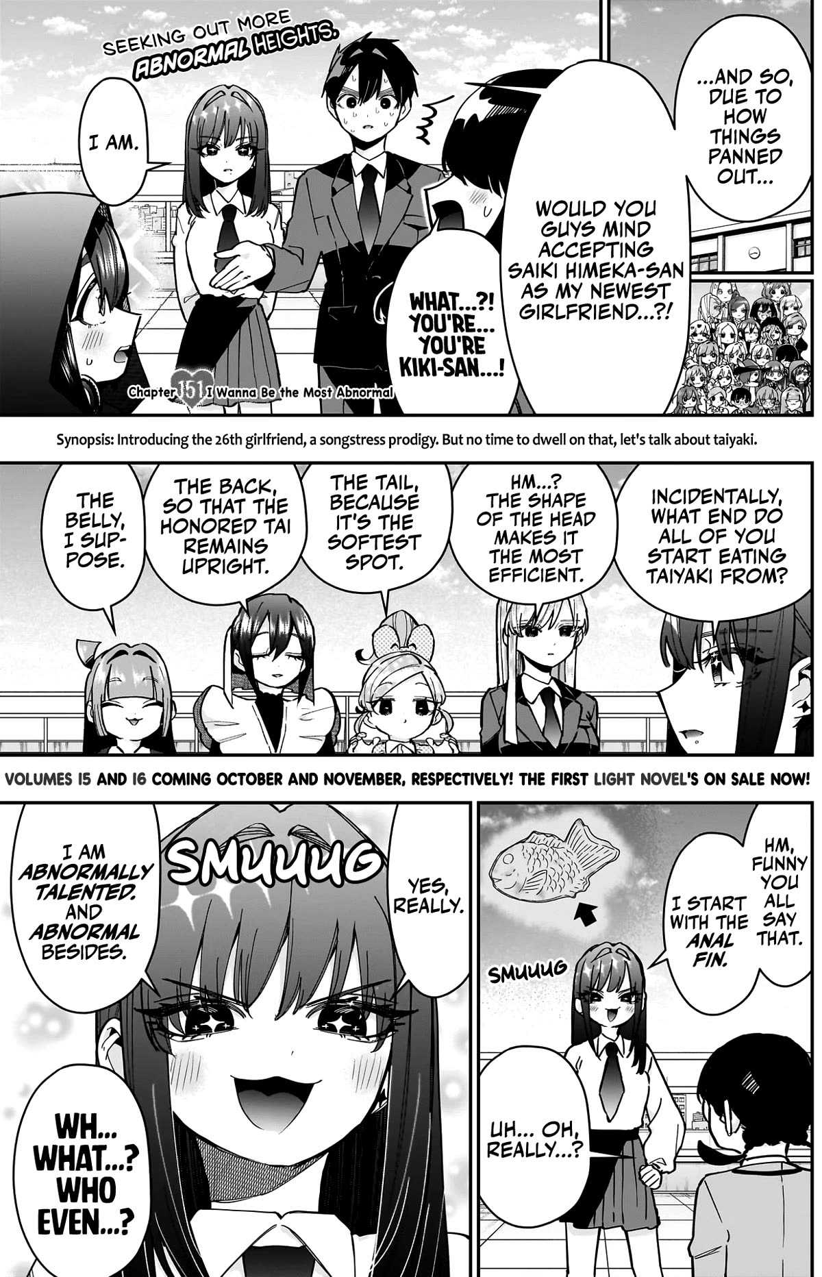 The 100 Girlfriends Who Really, Really, Really, Really, Really Love You Chapter 151 page 2 - Chapter 151: I Wanna Be the Most Abnormal