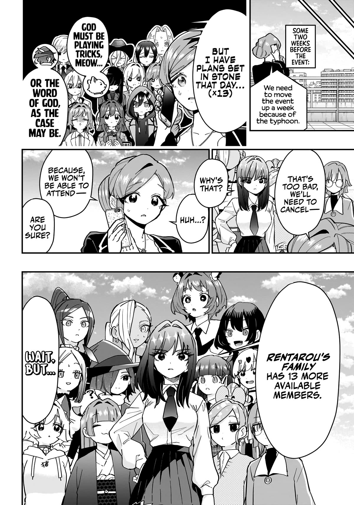 The 100 Girlfriends Who Really, Really, Really, Really, Really Love You Chapter 152 page 4 - Chapter 152: The Rentarou's Family Idolmaking Project (2nd Generation)