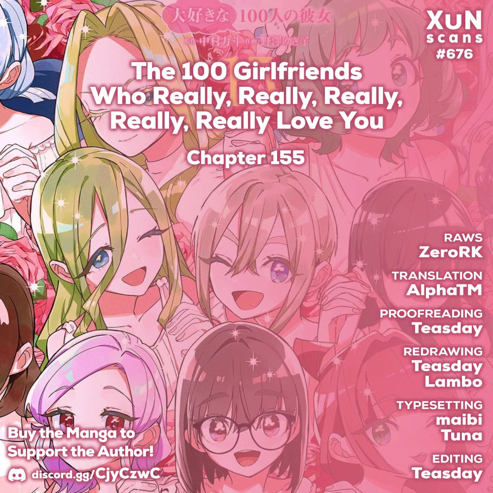 The 100 Girlfriends Who Really, Really, Really, Really, Really Love You Chapter 155 page 1 - Chapter 155: Line Survival