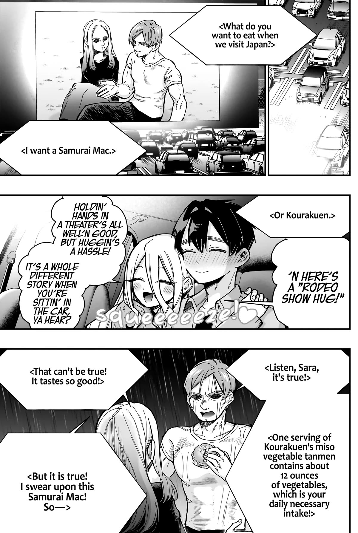 The 100 Girlfriends Who Really, Really, Really, Really, Really Love You Chapter 156 page 12 - Chapter 156: Miss Naddy's 'Murrican Hug Date