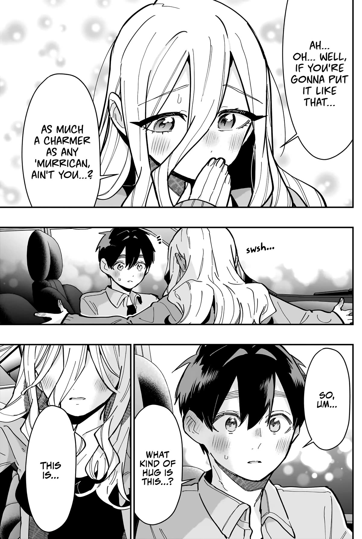 The 100 Girlfriends Who Really, Really, Really, Really, Really Love You Chapter 156 page 16 - Chapter 156: Miss Naddy's 'Murrican Hug Date