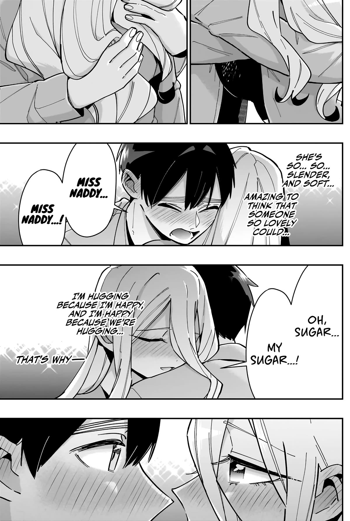 The 100 Girlfriends Who Really, Really, Really, Really, Really Love You Chapter 156 page 19 - Chapter 156: Miss Naddy's 'Murrican Hug Date