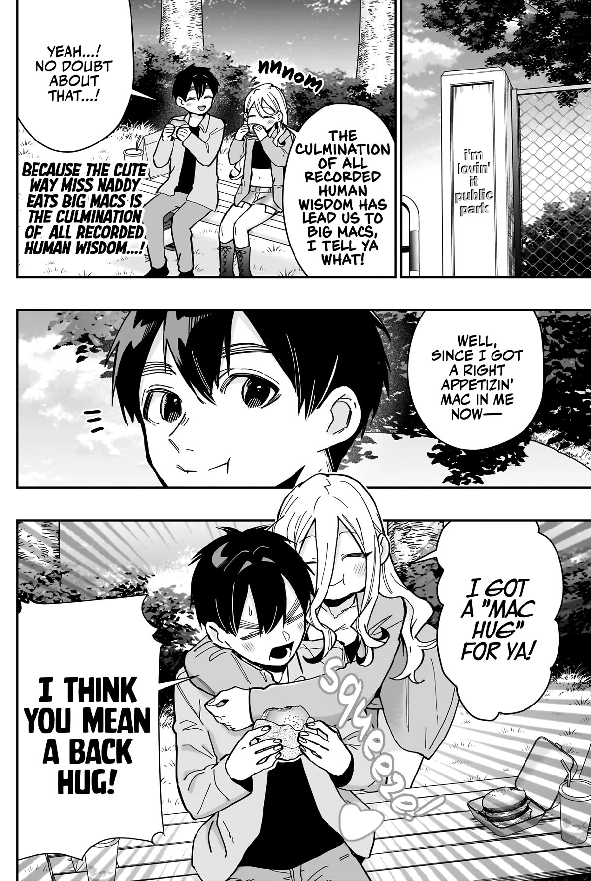 The 100 Girlfriends Who Really, Really, Really, Really, Really Love You Chapter 156 page 7 - Chapter 156: Miss Naddy's 'Murrican Hug Date
