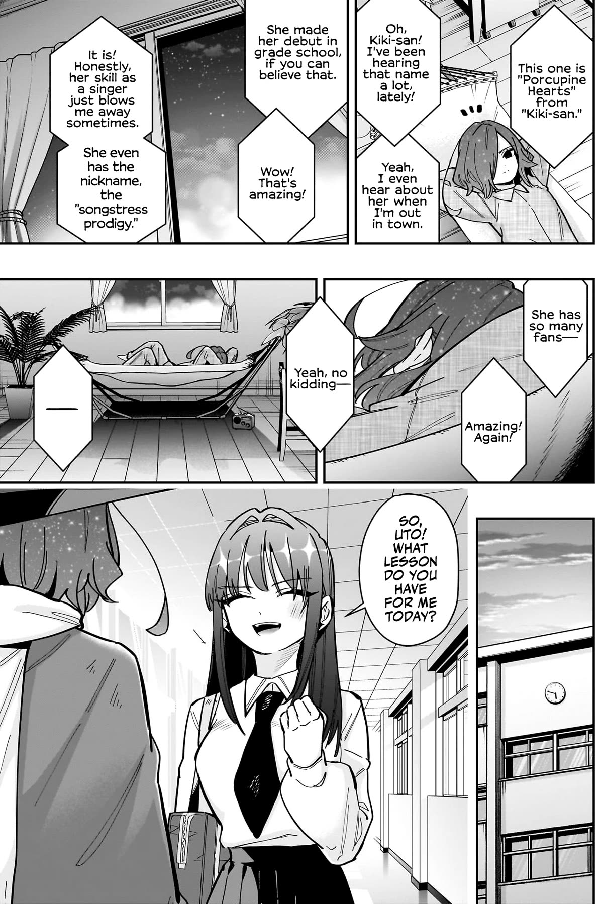 The 100 Girlfriends Who Really, Really, Really, Really, Really Love You Chapter 158 page 13 - Chapter 158: Kiki the Songstress and Master Uto's Teachings