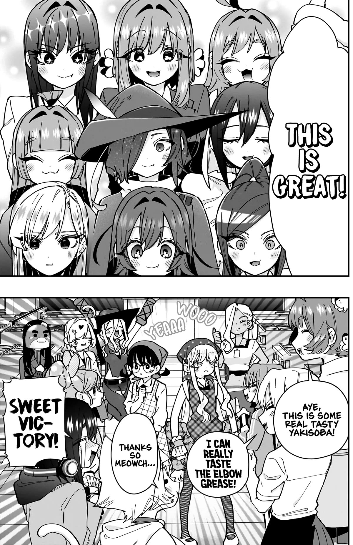 The 100 Girlfriends Who Really, Really, Really, Really, Really Love You Chapter 160 page 18 - Chapter 160: Give a Taste to Me Yakisoba
