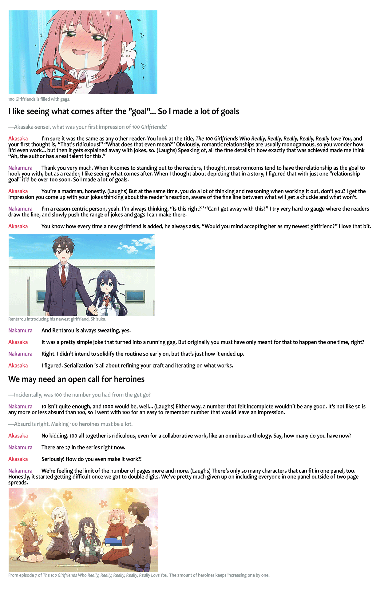 The 100 Girlfriends Who Really, Really, Really, Really, Really Love You Chapter 160 page 23 - Chapter 160: Give a Taste to Me Yakisoba