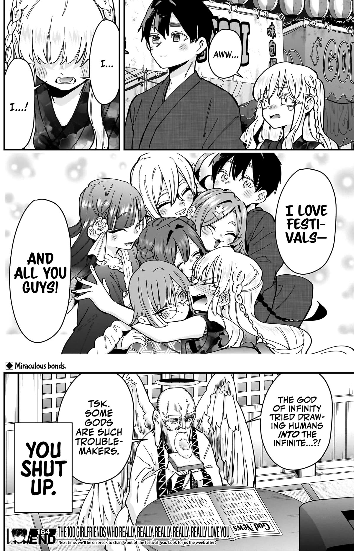 The 100 Girlfriends Who Really, Really, Really, Really, Really Love You Chapter 164 page 21 - Chapter 164: God Slayer: Kimetsu no Aiba — The Moving Passion: Mugen Shrine