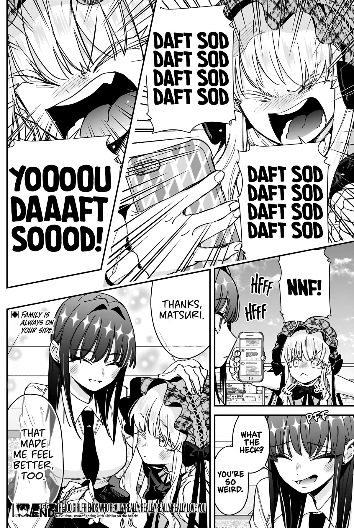 The 100 Girlfriends Who Really, Really, Really, Really, Really Love You Chapter 165 page 21 - Chapter 165: Rentarou's Family's Daily Life (Part Four)