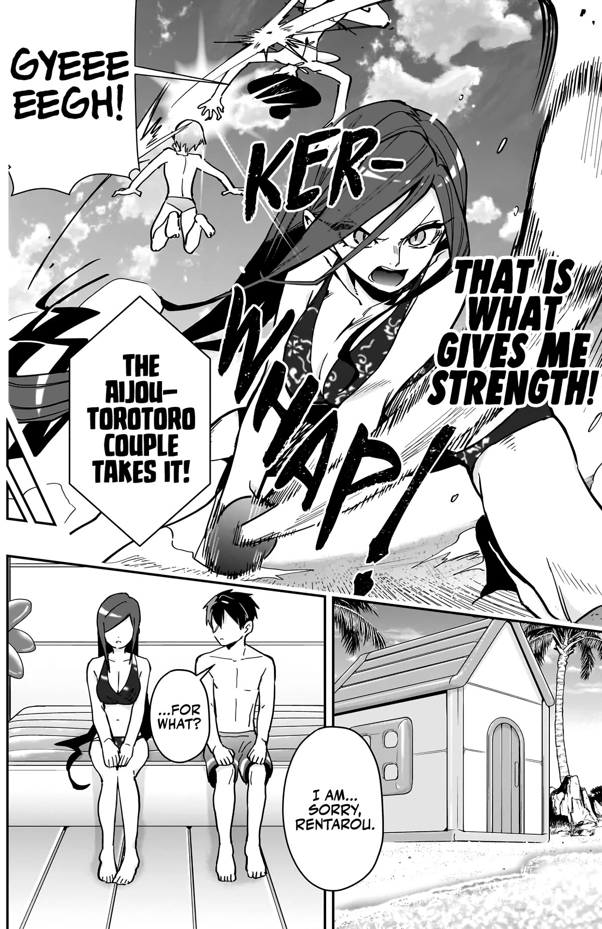 The 100 Girlfriends Who Really, Really, Really, Really, Really Love You Chapter 166 page 13 - Chapter 166: The Beach Swordfighting Couple Tag Tournament