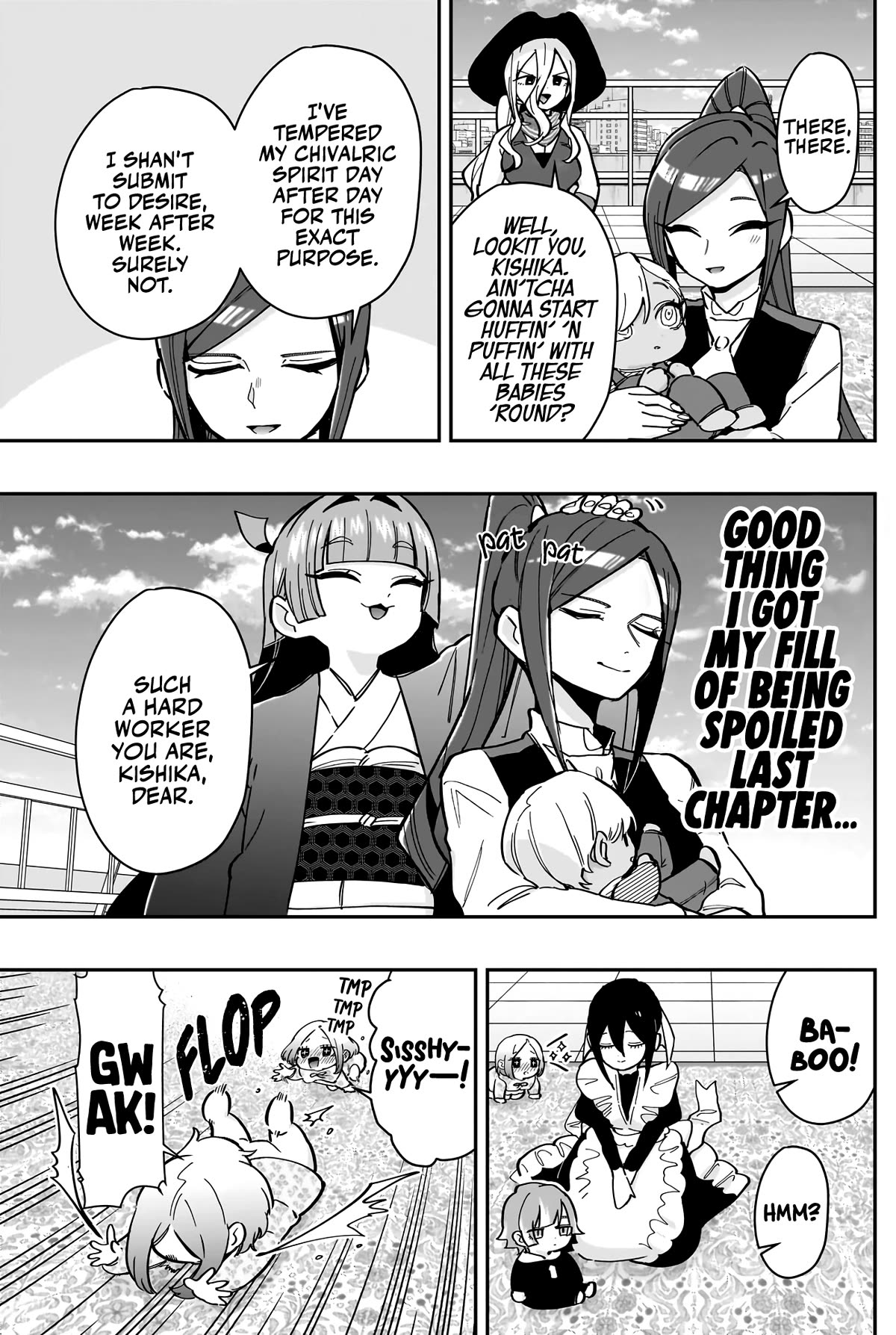 The 100 Girlfriends Who Really, Really, Really, Really, Really Love You Chapter 167 page 10 - Chapter 167: Everybody Was a Baby at Some Point Returns Returns