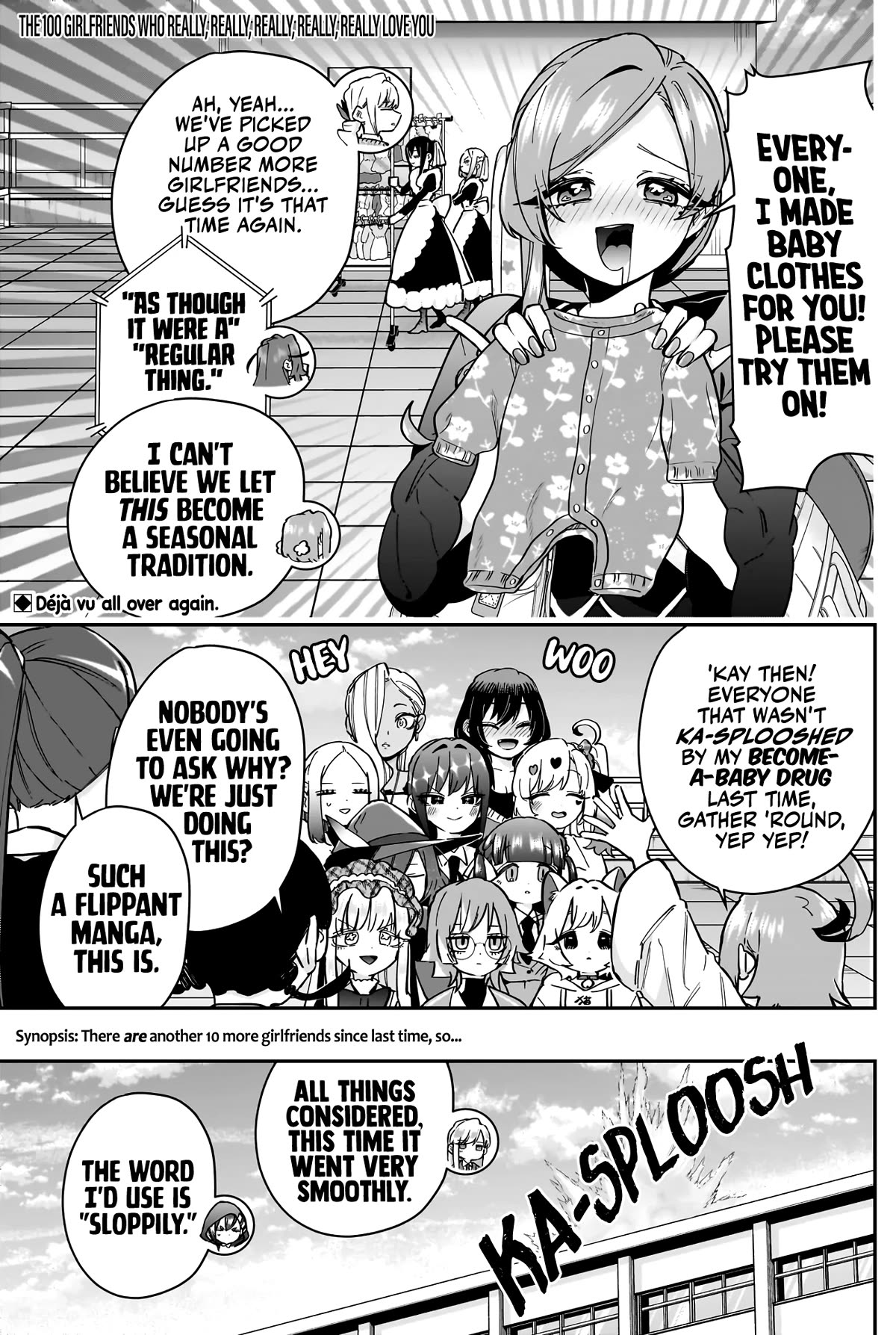The 100 Girlfriends Who Really, Really, Really, Really, Really Love You Chapter 167 page 2 - Chapter 167: Everybody Was a Baby at Some Point Returns Returns