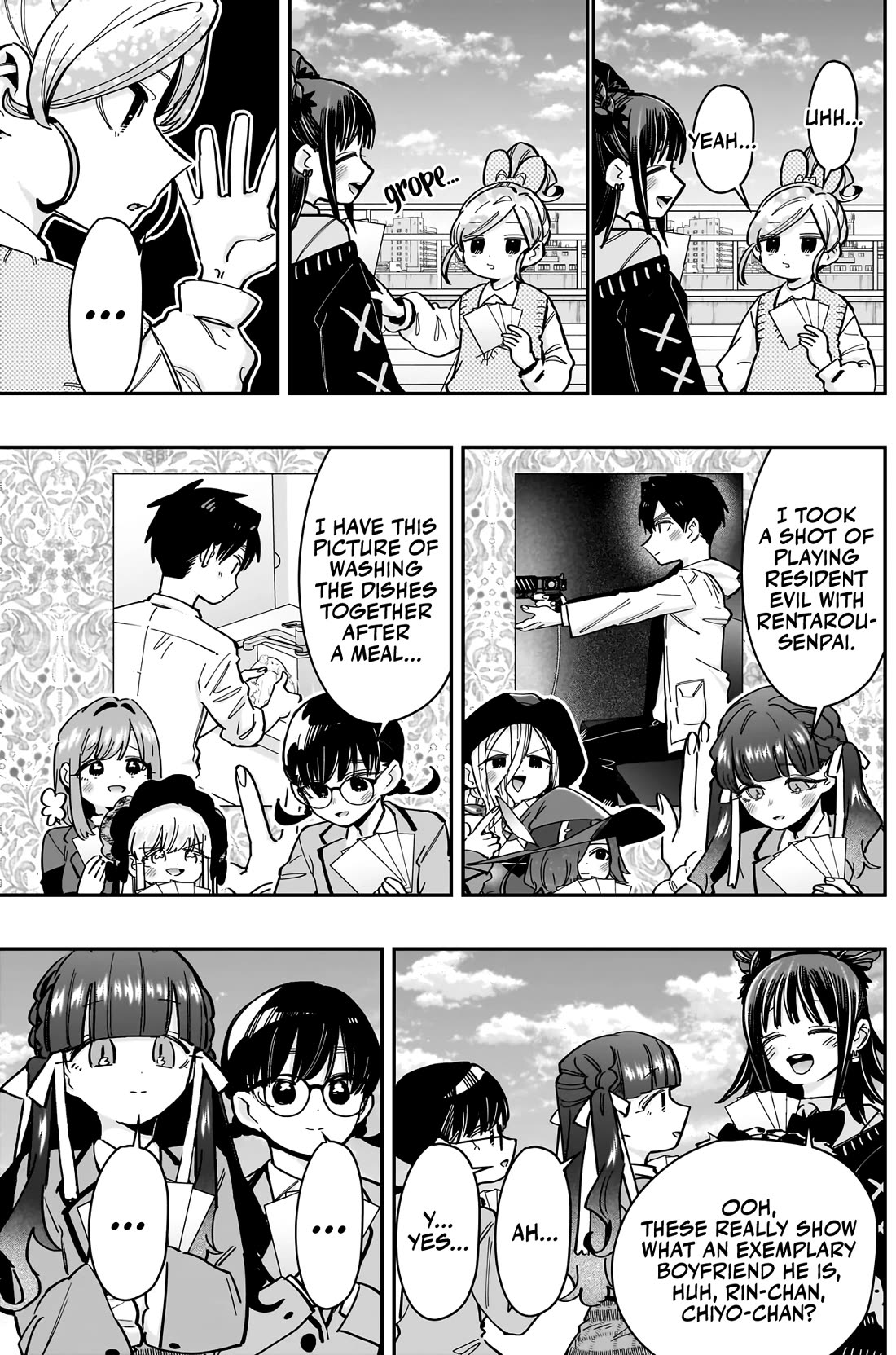 The 100 Girlfriends Who Really, Really, Really, Really, Really Love You Chapter 168 page 10 - Chapter 168: Rentarou Snapshot Swap Party