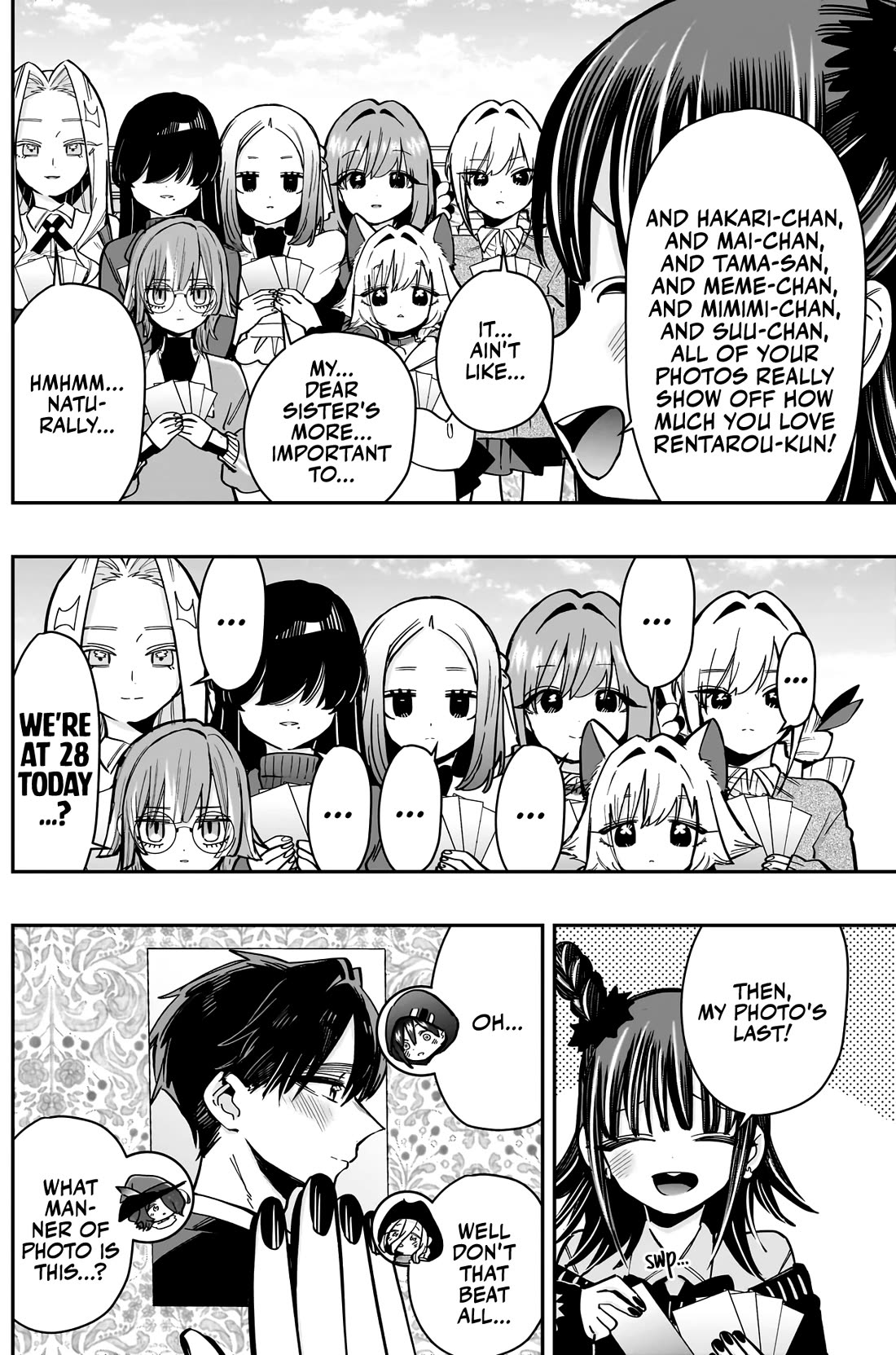 The 100 Girlfriends Who Really, Really, Really, Really, Really Love You Chapter 168 page 17 - Chapter 168: Rentarou Snapshot Swap Party