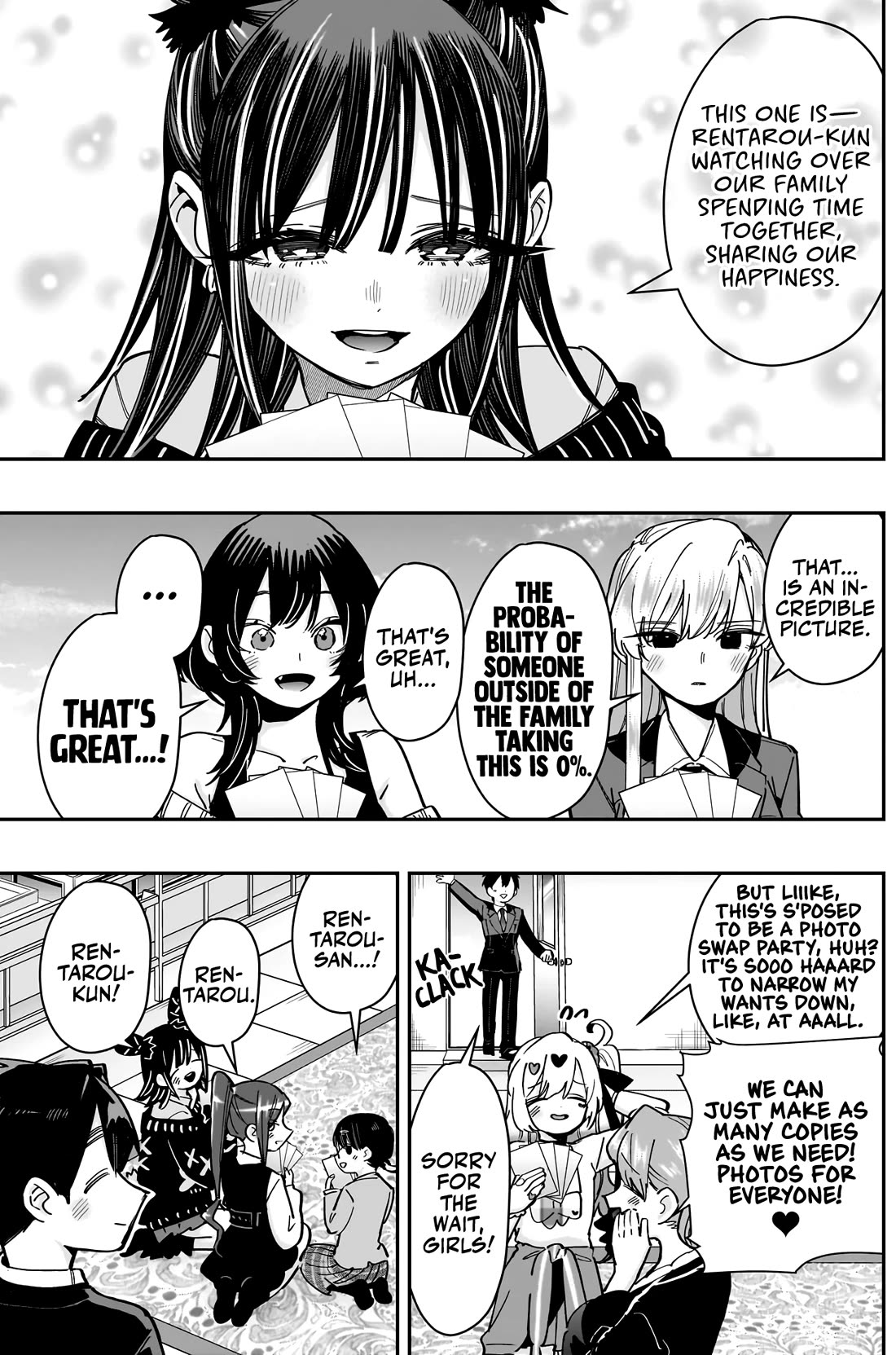 The 100 Girlfriends Who Really, Really, Really, Really, Really Love You Chapter 168 page 18 - Chapter 168: Rentarou Snapshot Swap Party