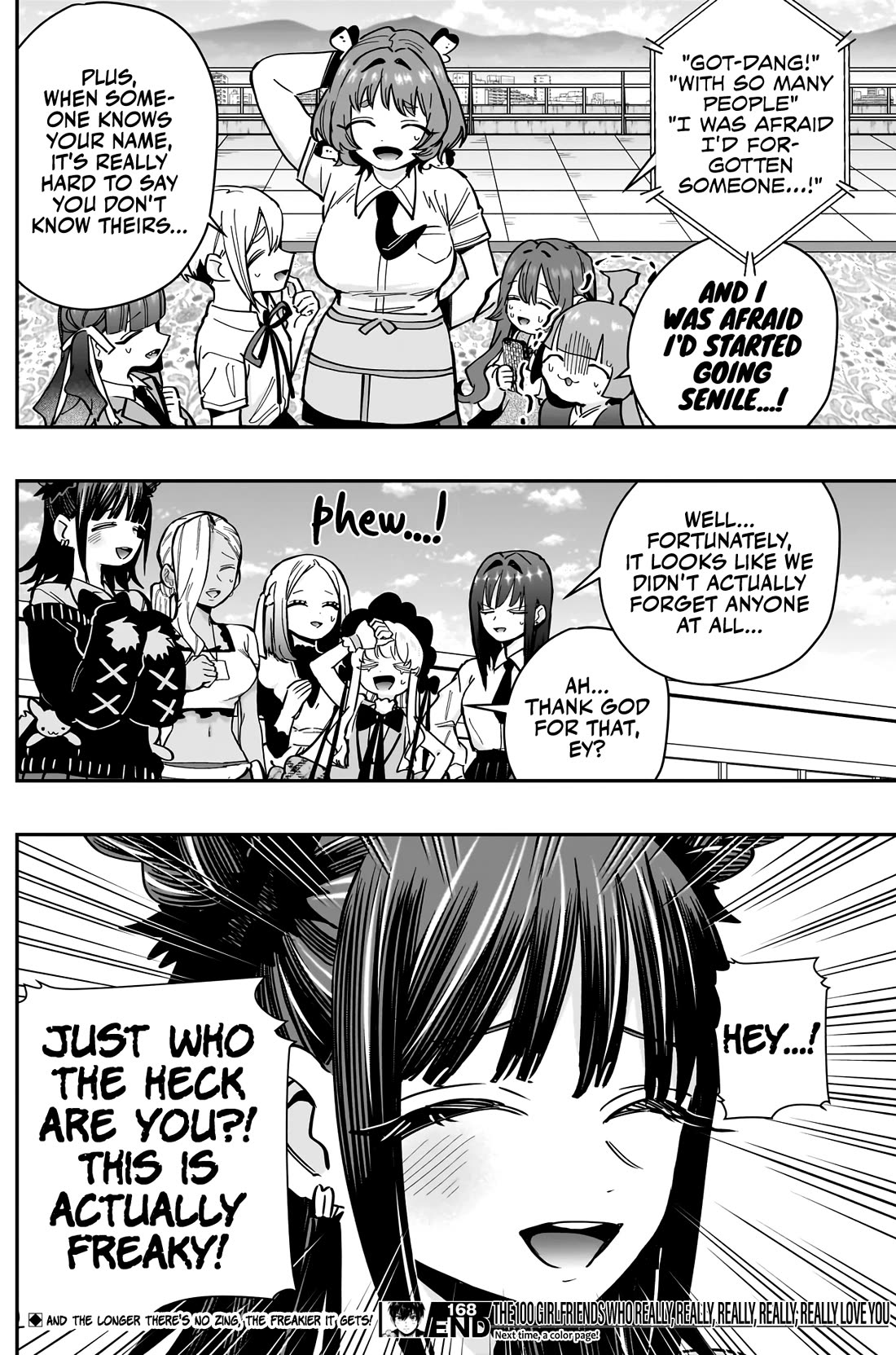The 100 Girlfriends Who Really, Really, Really, Really, Really Love You Chapter 168 page 21 - Chapter 168: Rentarou Snapshot Swap Party