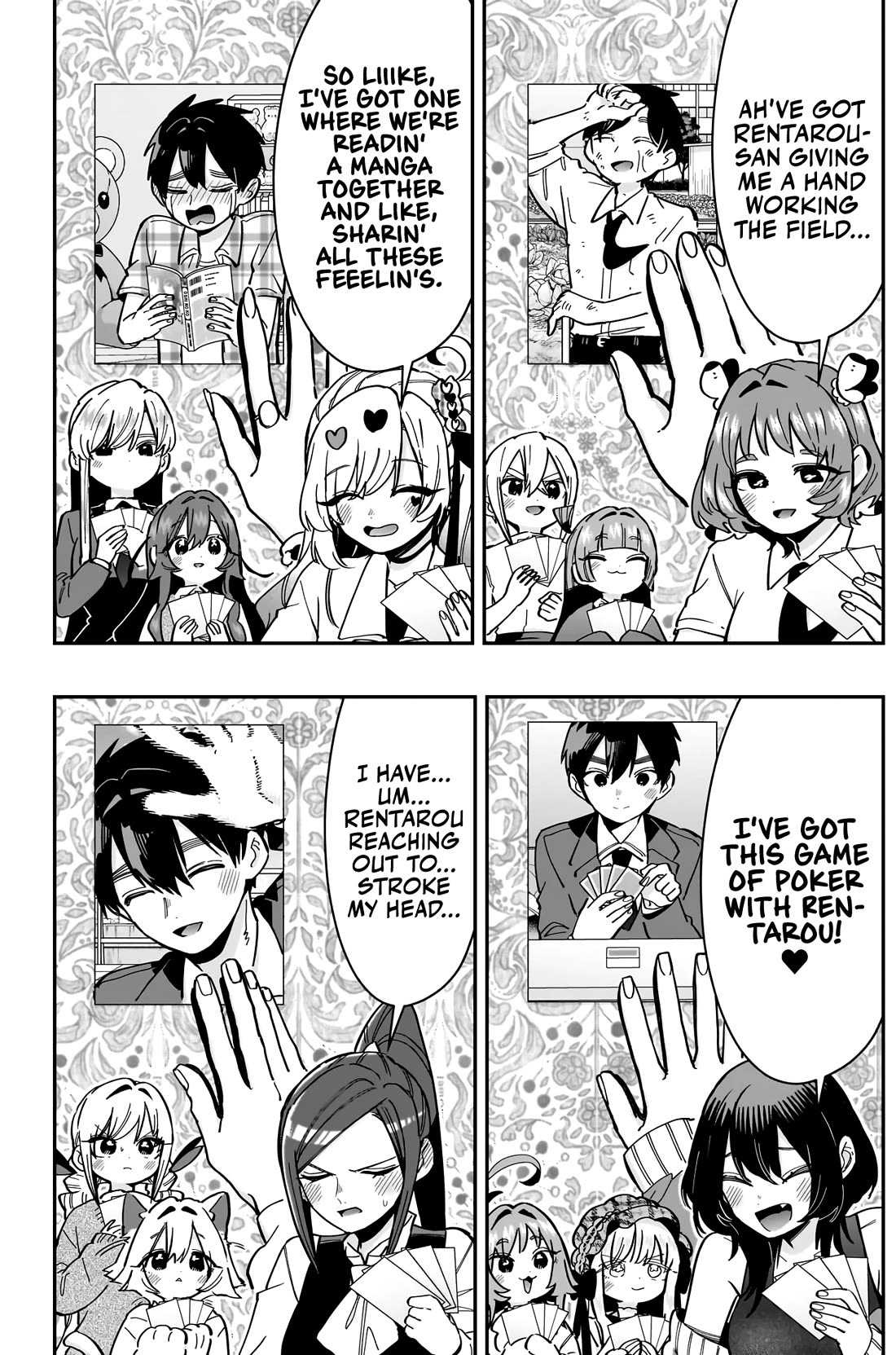 The 100 Girlfriends Who Really, Really, Really, Really, Really Love You Chapter 168 page 8 - Chapter 168: Rentarou Snapshot Swap Party