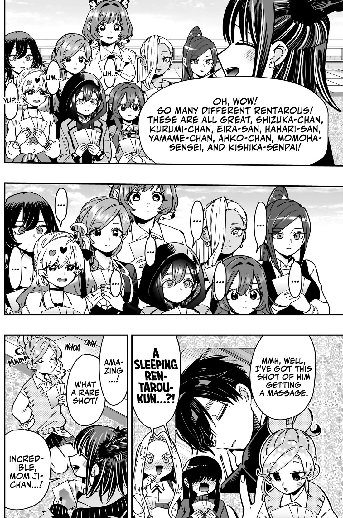 The 100 Girlfriends Who Really, Really, Really, Really, Really Love You Chapter 168 page 9 - Chapter 168: Rentarou Snapshot Swap Party