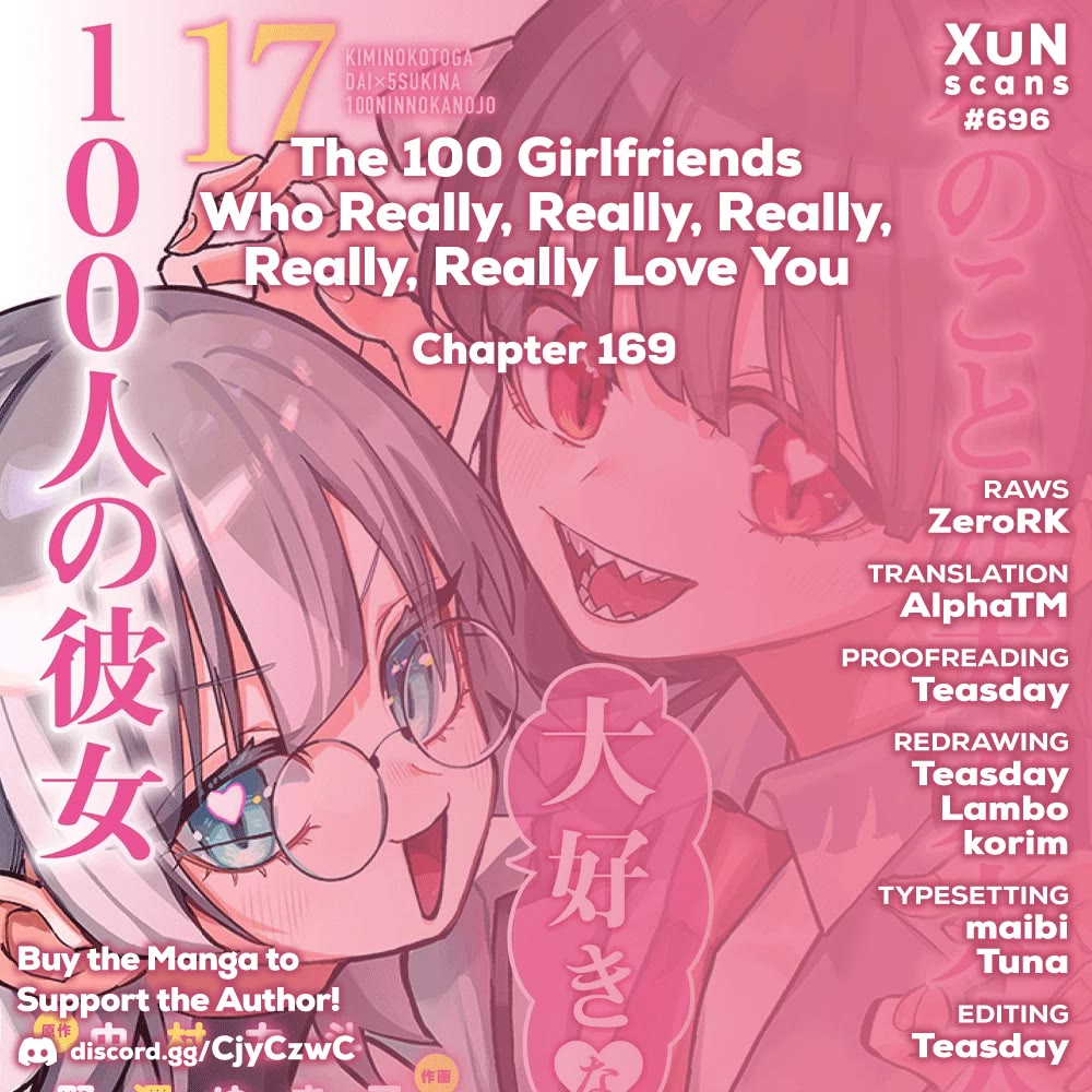 The 100 Girlfriends Who Really, Really, Really, Really, Really Love You Chapter 169 page 1 - Chapter 169: The Girl That Slipped Right Into Rentarou’s Family