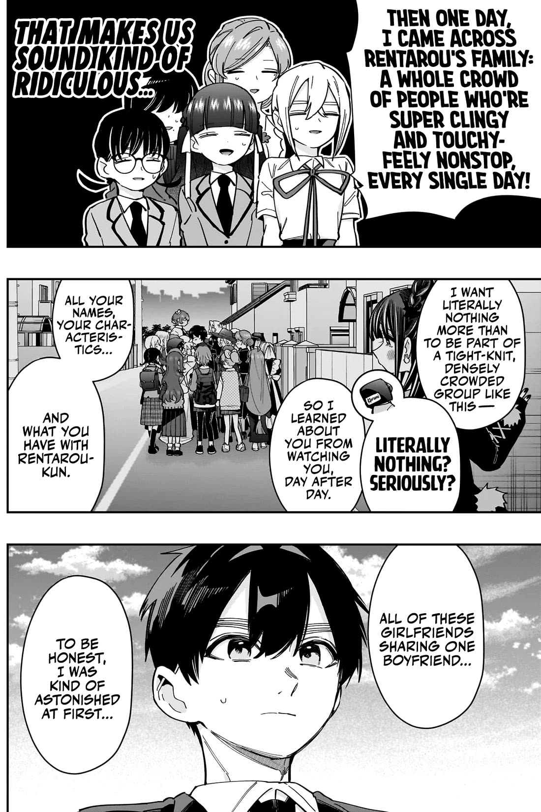 The 100 Girlfriends Who Really, Really, Really, Really, Really Love You Chapter 169 page 8 - Chapter 169: The Girl That Slipped Right Into Rentarou’s Family