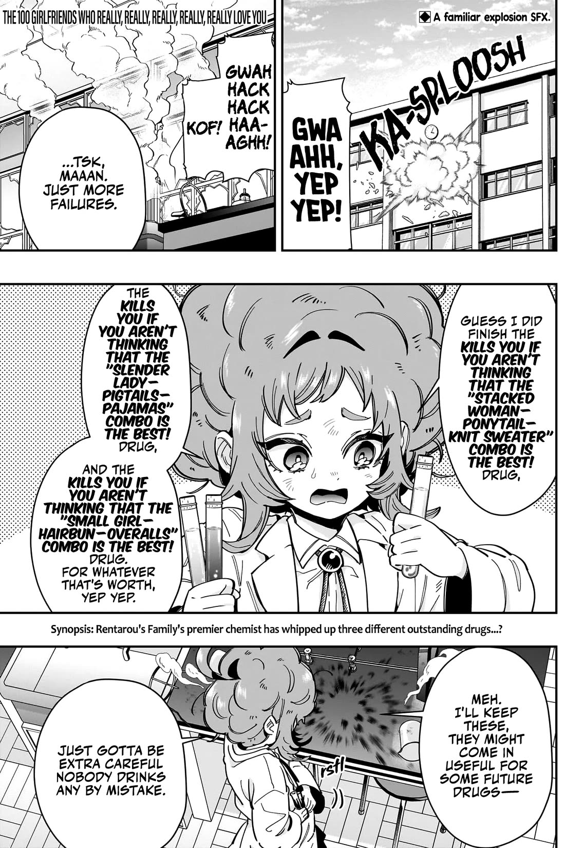 The 100 Girlfriends Who Really, Really, Really, Really, Really Love You Chapter 171 page 2 - Chapter 171: The Stacked Woman—Ponytail—Knit Sweater Combo Chapter