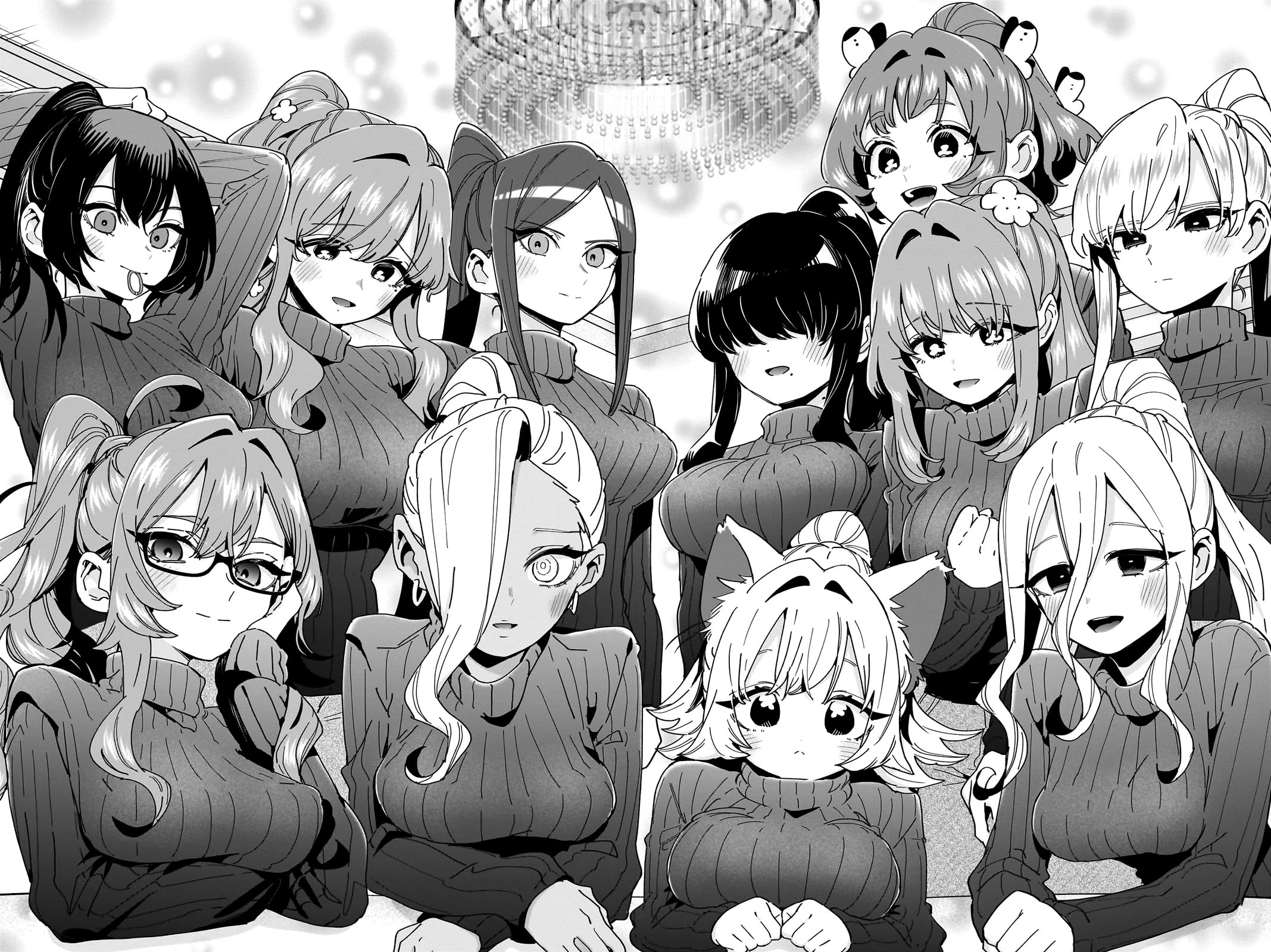 The 100 Girlfriends Who Really, Really, Really, Really, Really Love You Chapter 171 page 5 - Chapter 171: The Stacked Woman—Ponytail—Knit Sweater Combo Chapter
