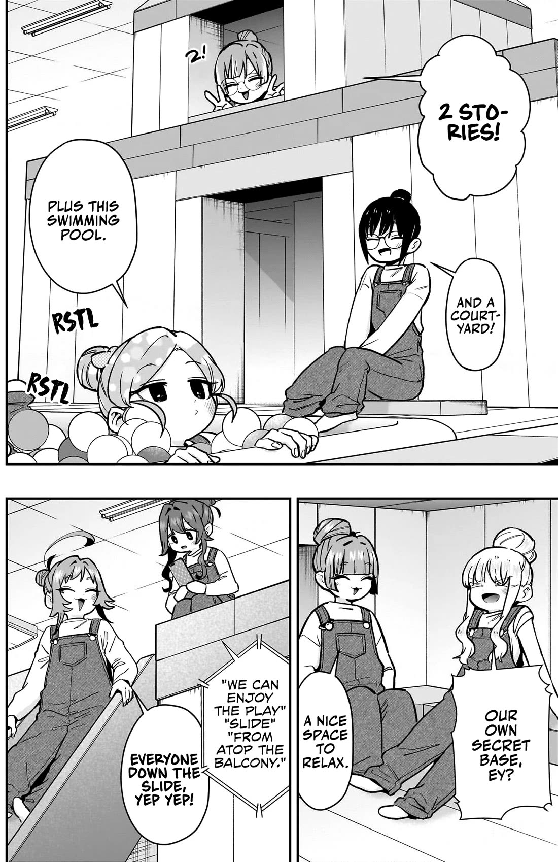 The 100 Girlfriends Who Really, Really, Really, Really, Really Love You Chapter 173 page 14 - Chapter 173: The Small Girl—Hairbun—Overalls Combo Chapter