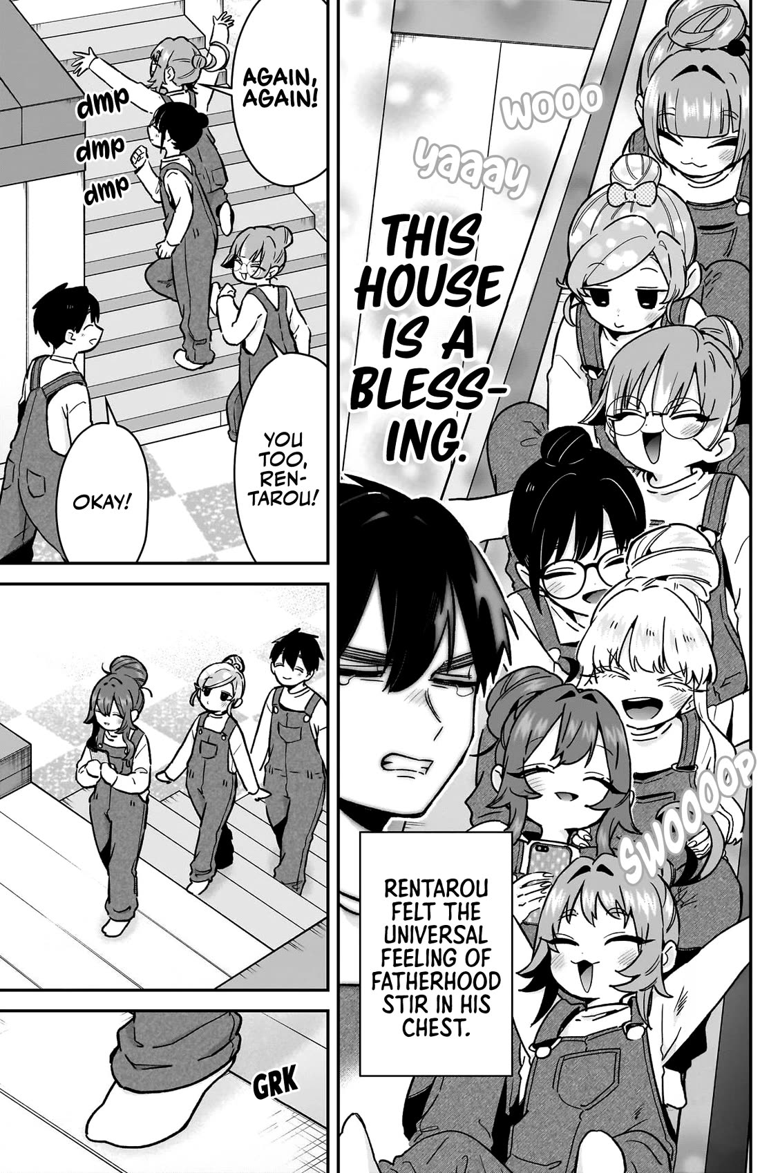 The 100 Girlfriends Who Really, Really, Really, Really, Really Love You Chapter 173 page 15 - Chapter 173: The Small Girl—Hairbun—Overalls Combo Chapter