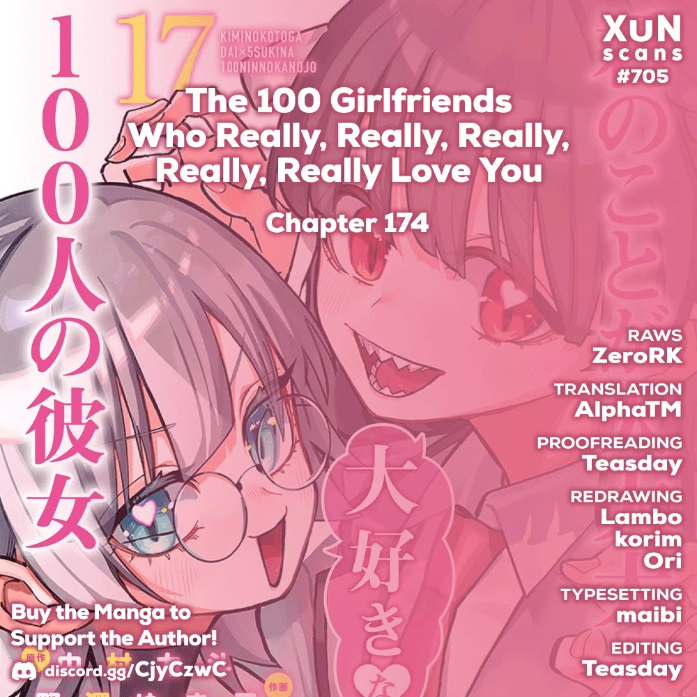 The 100 Girlfriends Who Really, Really, Really, Really, Really Love You Chapter 174 page 1 - Chapter 174: Usa-chan is Clingy