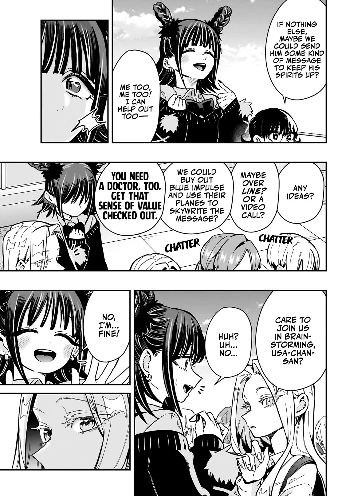 The 100 Girlfriends Who Really, Really, Really, Really, Really Love You Chapter 174 page 4 - Chapter 174: Usa-chan is Clingy