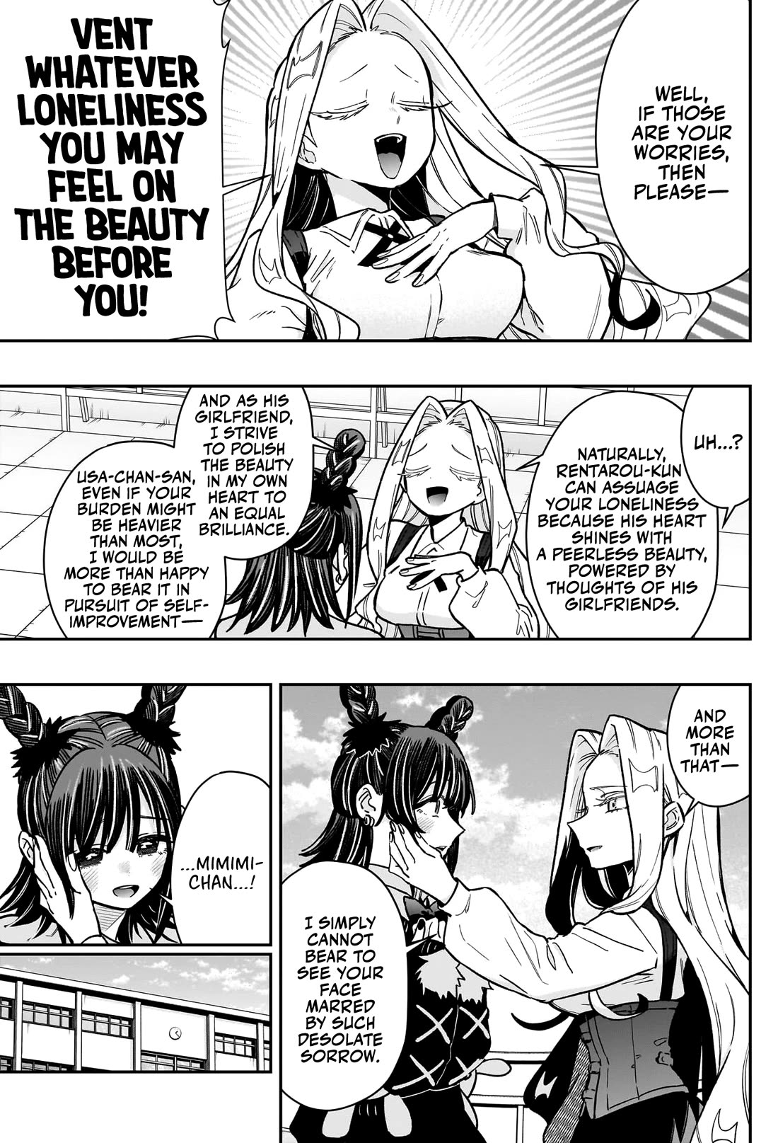 The 100 Girlfriends Who Really, Really, Really, Really, Really Love You Chapter 174 page 6 - Chapter 174: Usa-chan is Clingy