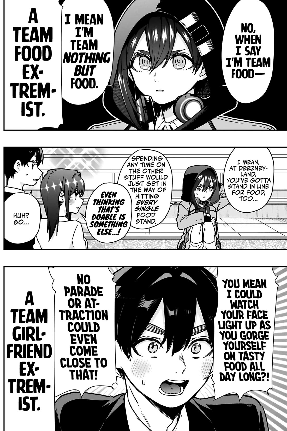 The 100 Girlfriends Who Really, Really, Really, Really, Really Love You Chapter 176 page 3 - Chapter 176: Kurumi Gorging at Deezney
