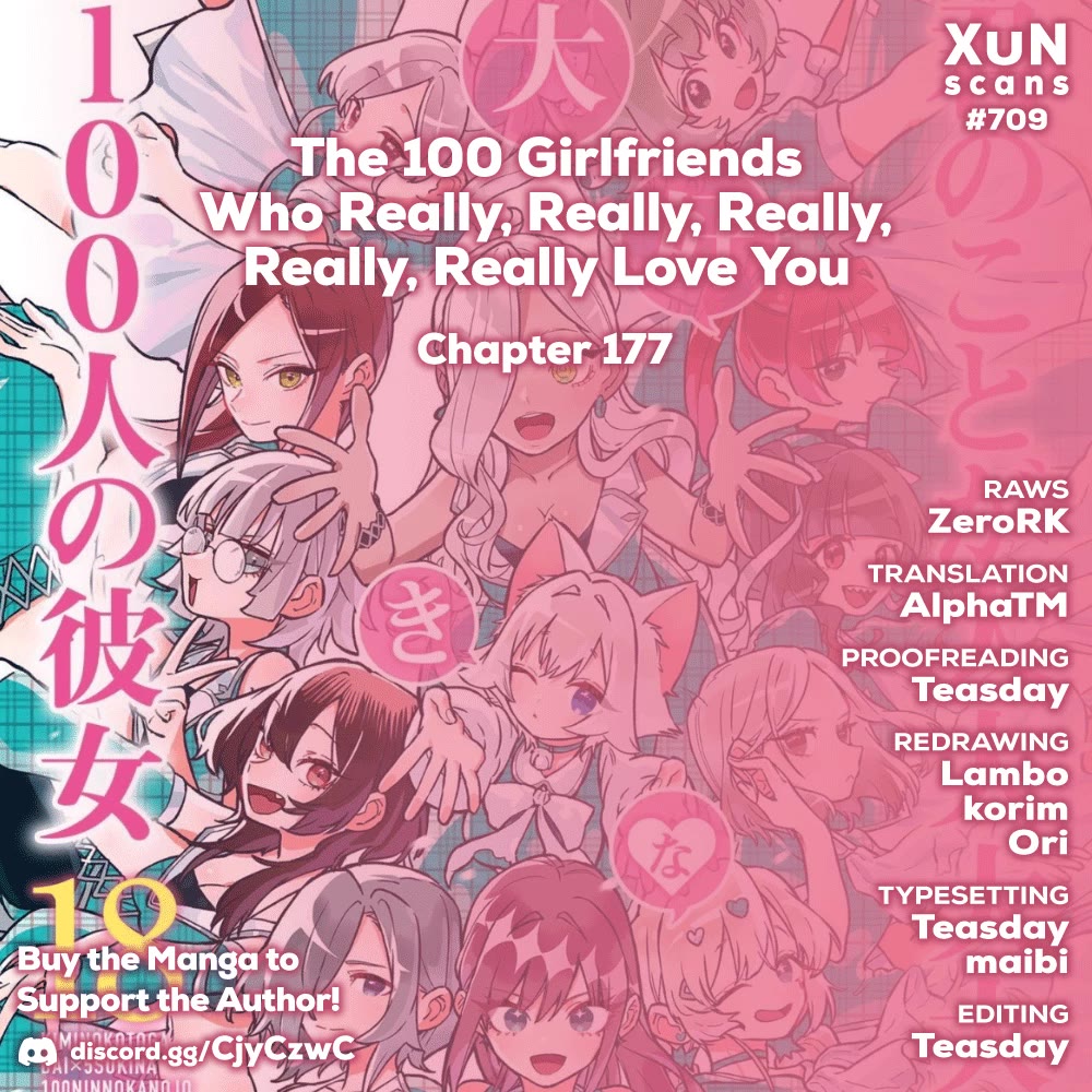 The 100 Girlfriends Who Really, Really, Really, Really, Really Love You Chapter 177 page 1 - Chapter 177: Zetsubouda-san