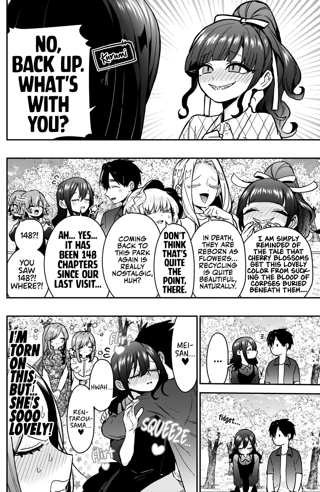 The 100 Girlfriends Who Really, Really, Really, Really, Really Love You Chapter 179 page 3 - Chapter 179: Rentarou’s Family’s Flower Viewing