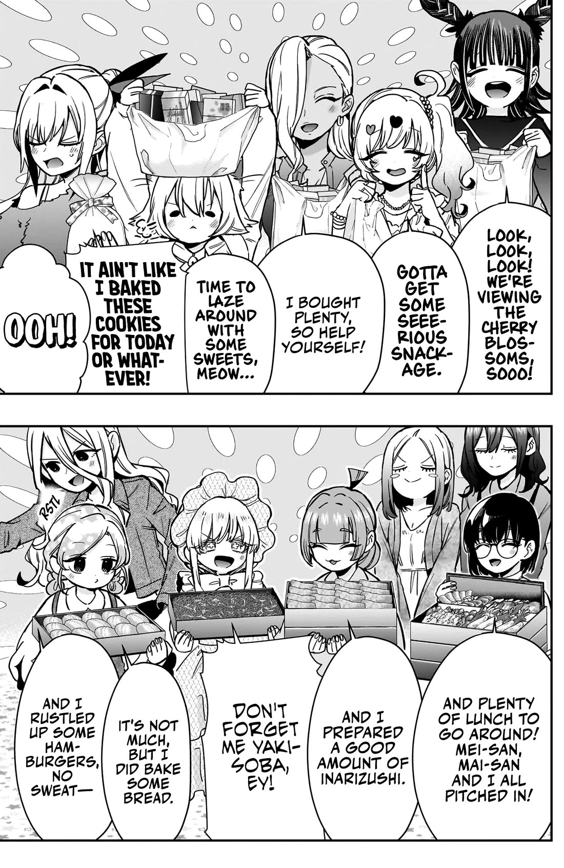 The 100 Girlfriends Who Really, Really, Really, Really, Really Love You Chapter 179 page 4 - Chapter 179: Rentarou’s Family’s Flower Viewing