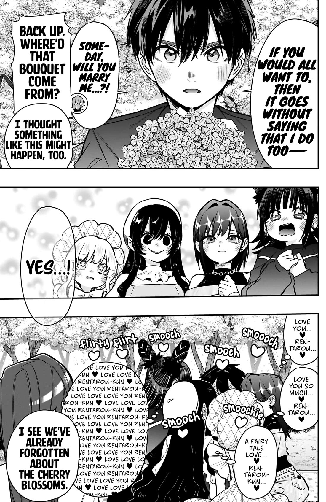 The 100 Girlfriends Who Really, Really, Really, Really, Really Love You Chapter 179 page 8 - Chapter 179: Rentarou’s Family’s Flower Viewing