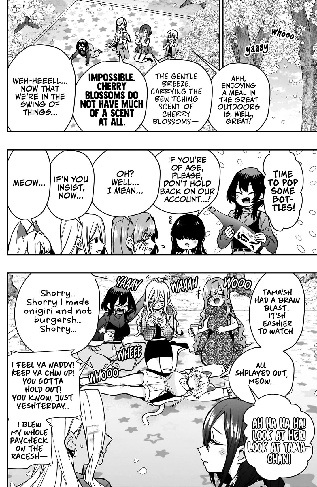 The 100 Girlfriends Who Really, Really, Really, Really, Really Love You Chapter 179 page 9 - Chapter 179: Rentarou’s Family’s Flower Viewing