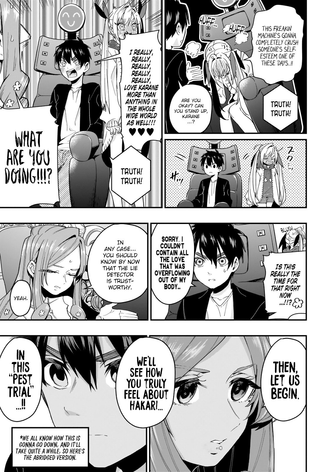 The 100 Girlfriends Who Really, Really, Really, Really, Really Love You Chapter 18 page 12 - Chapter 18: The Lie Detecting Witch Trial